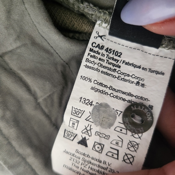 Scotch & Soda Maison Scotch High Waist Camo Pant - Picture 15 of 16